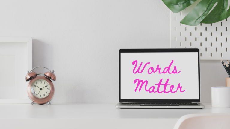 words matter